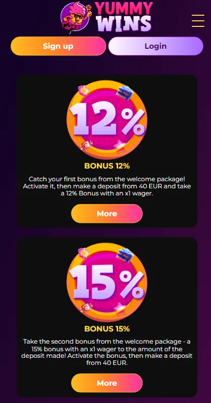 yummywins mobile