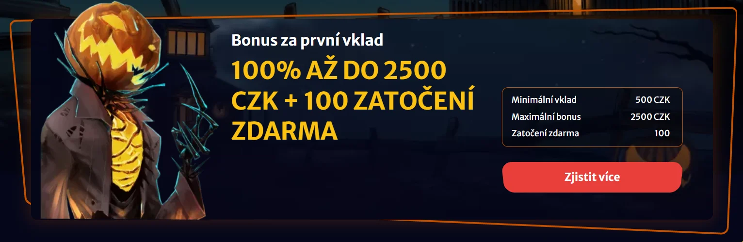 Bonus za první vklad